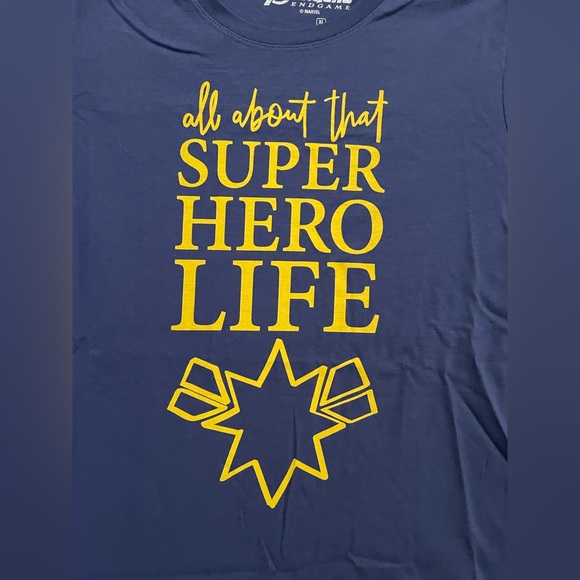 Marvel Captain Marvel Super Hero Life Shirt - Picture 2 of 3